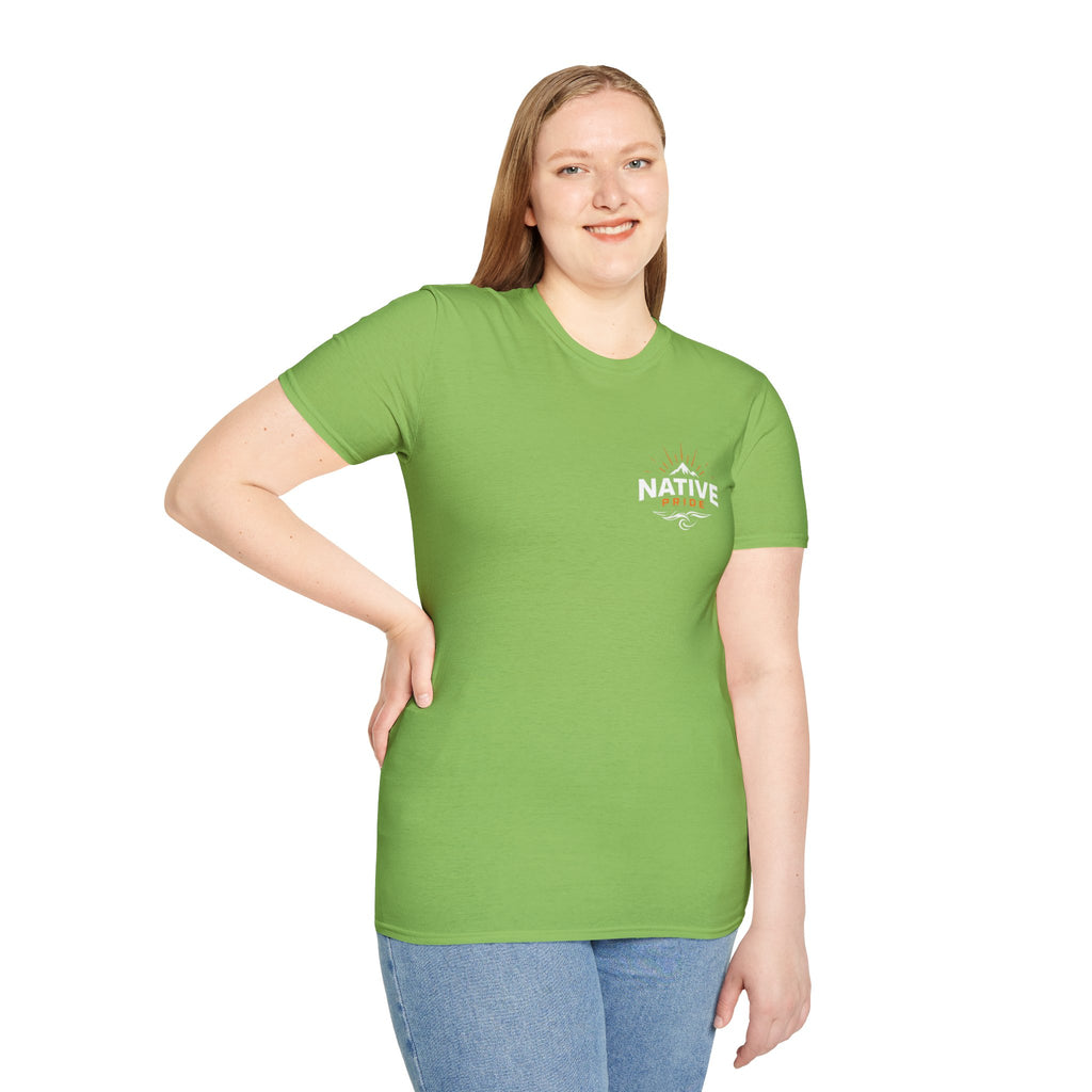 Raised by Storytellers Native Pride T-Shirt