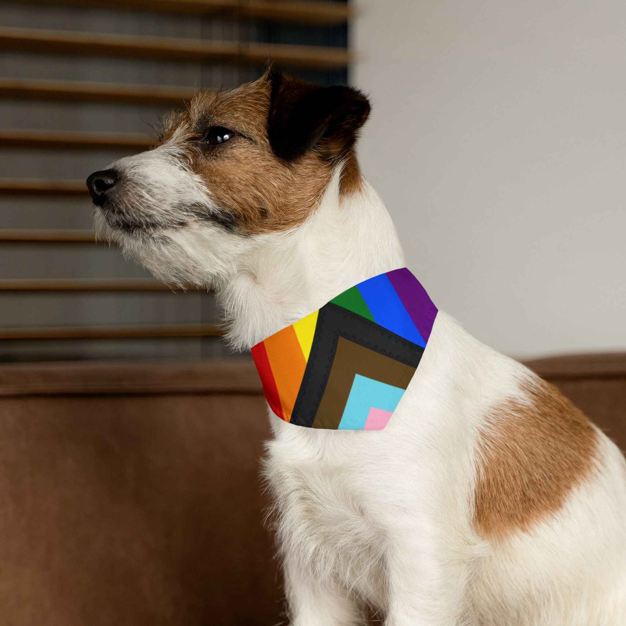 Inclusive Pride Flag Pet Bandana - Strut Your Mut