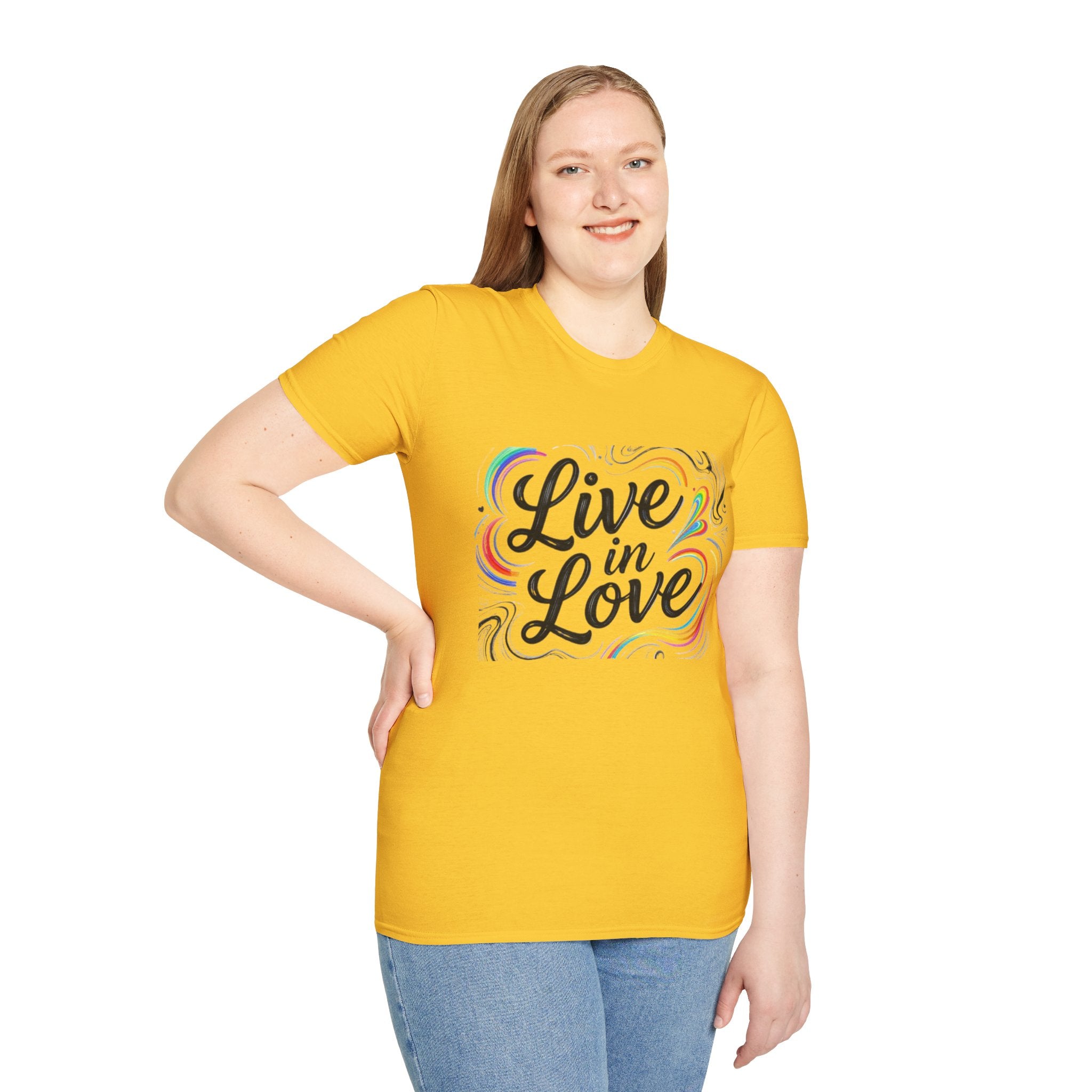 Live in Love Inspirational T-Shirt