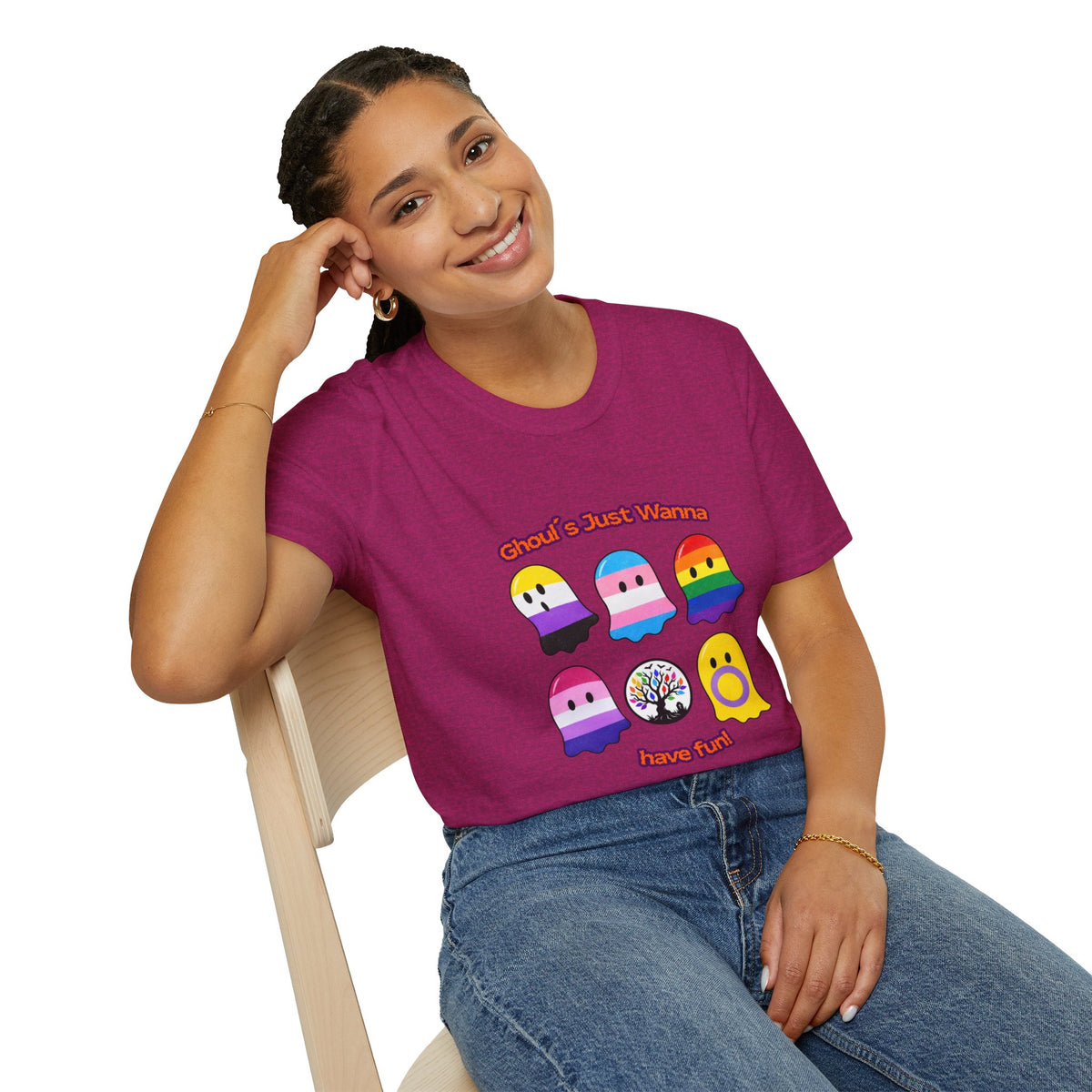 Ghouls Just Wanna Have Fun Pride Tree Las Vegas T-Shirt