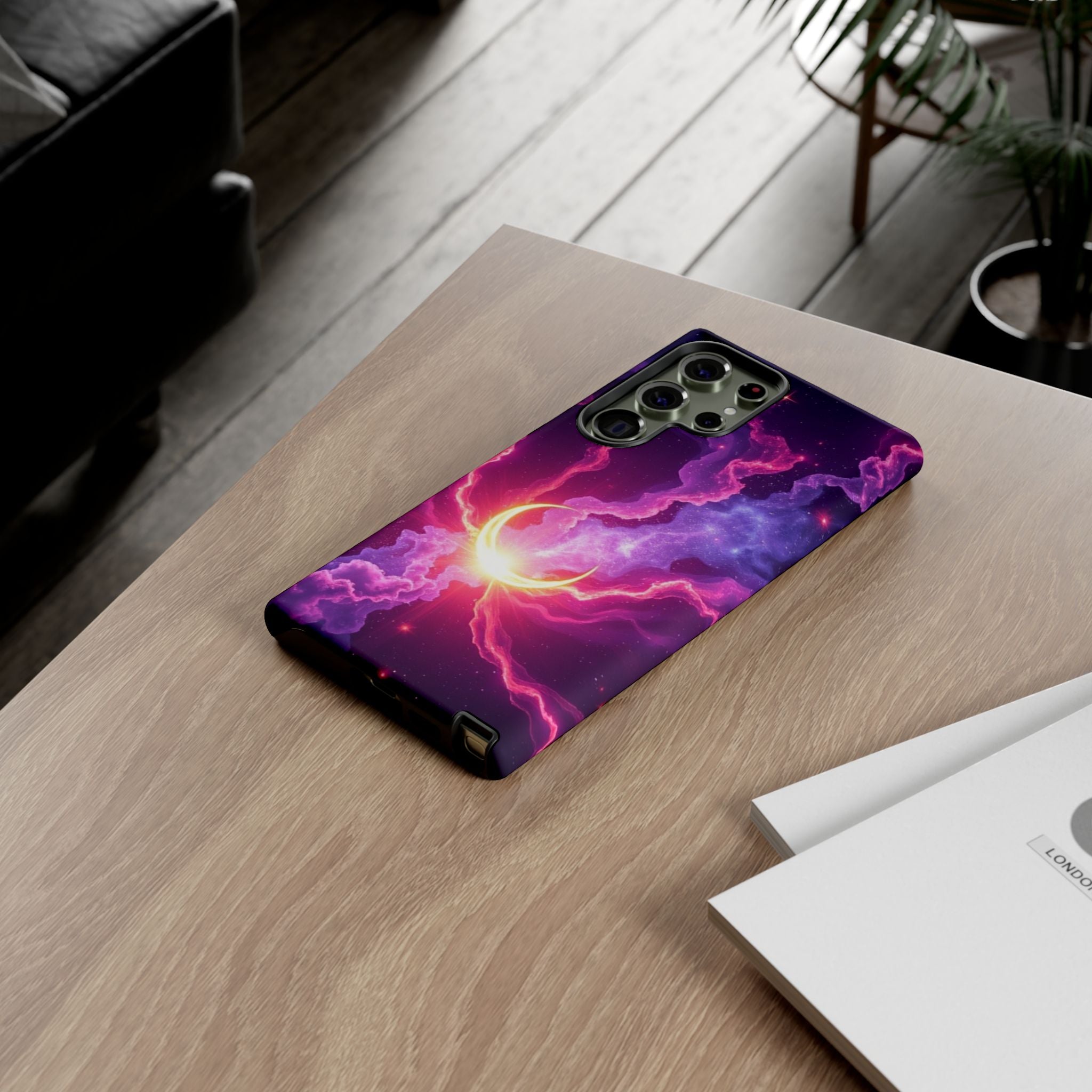Android OR iPhone Compatible Cases - Emerging Sun Design - Unique Tough Cases