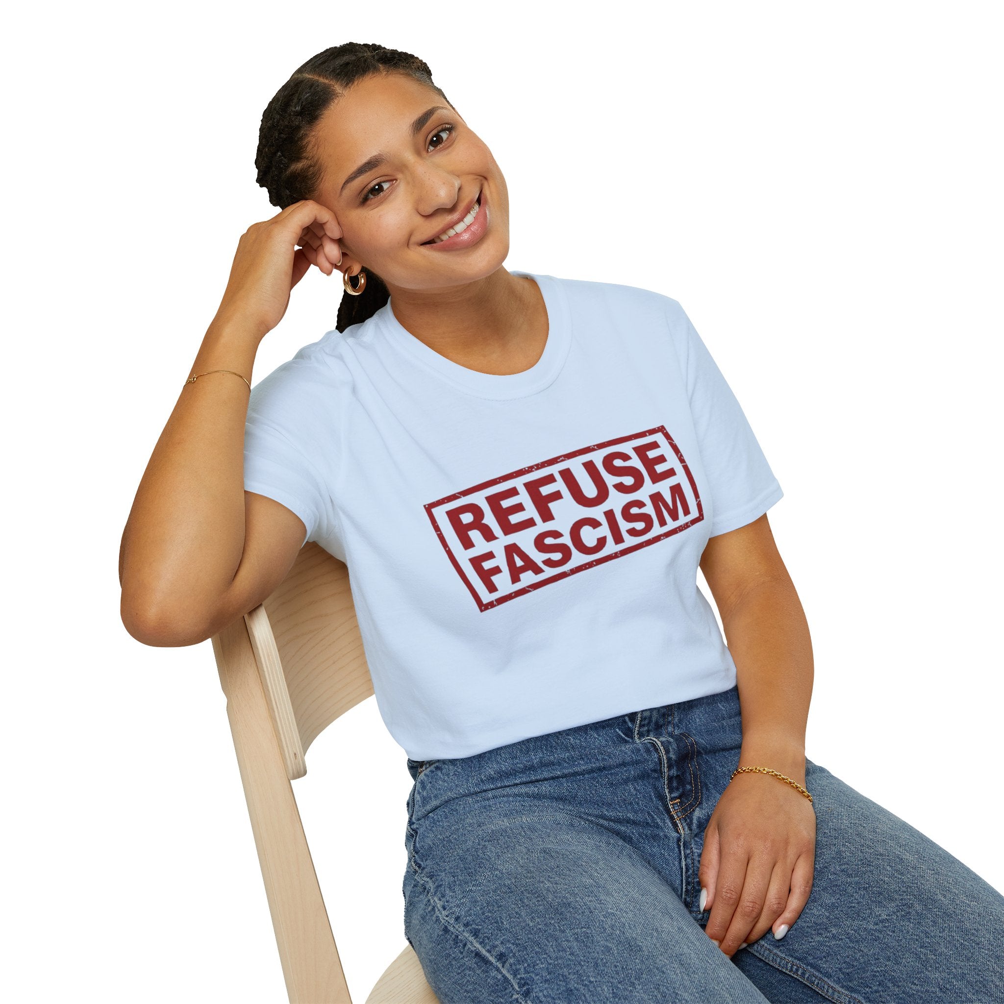 Refuse Fascism Political Activism T-Shirt