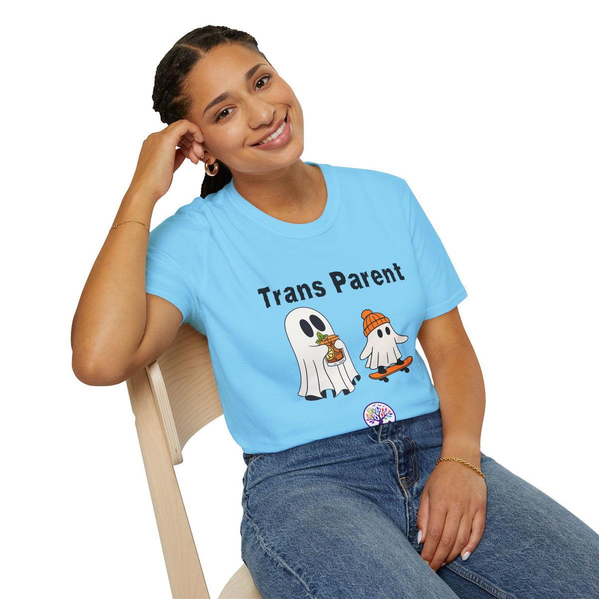 Trans Parent 5 Halloween Pride Tree Las Vegas T-Shirt