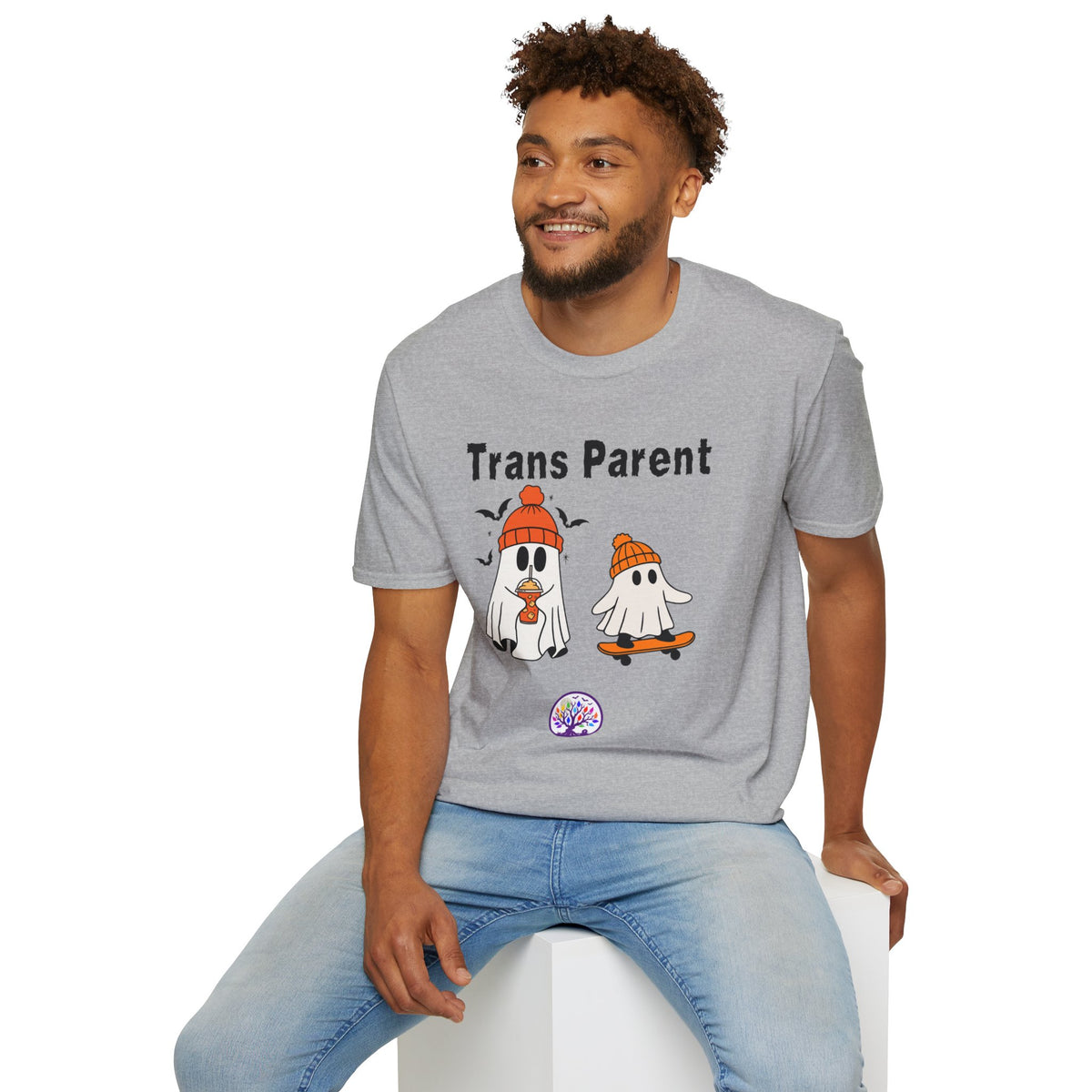 Trans Parent 7 Halloween Pride Tree Las Vegas T-Shirt