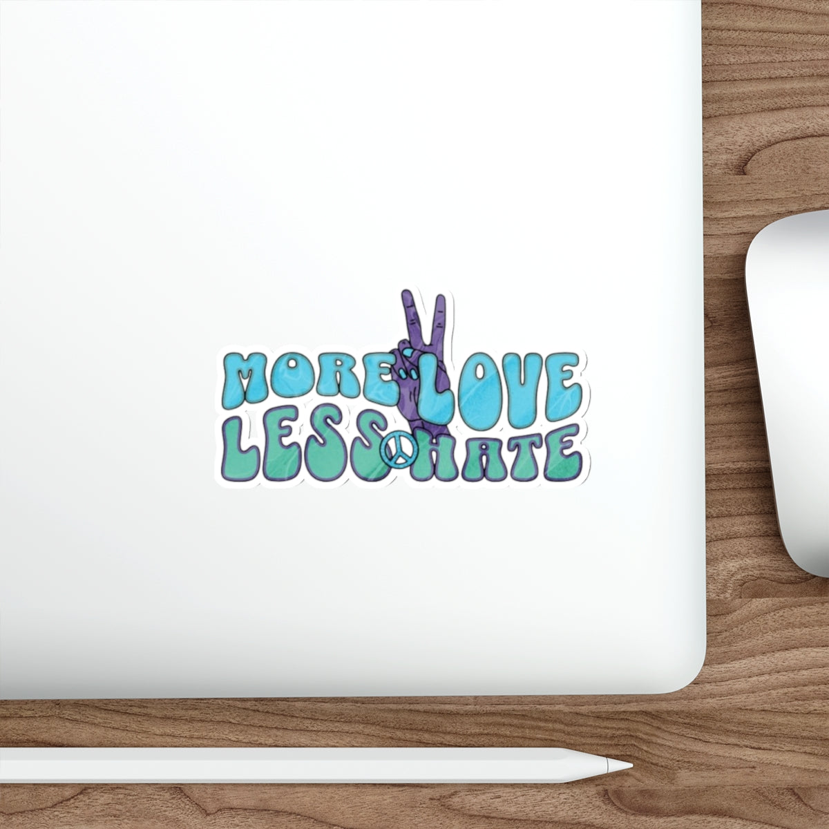 Die-Cut Stickers - More Love Less Hate