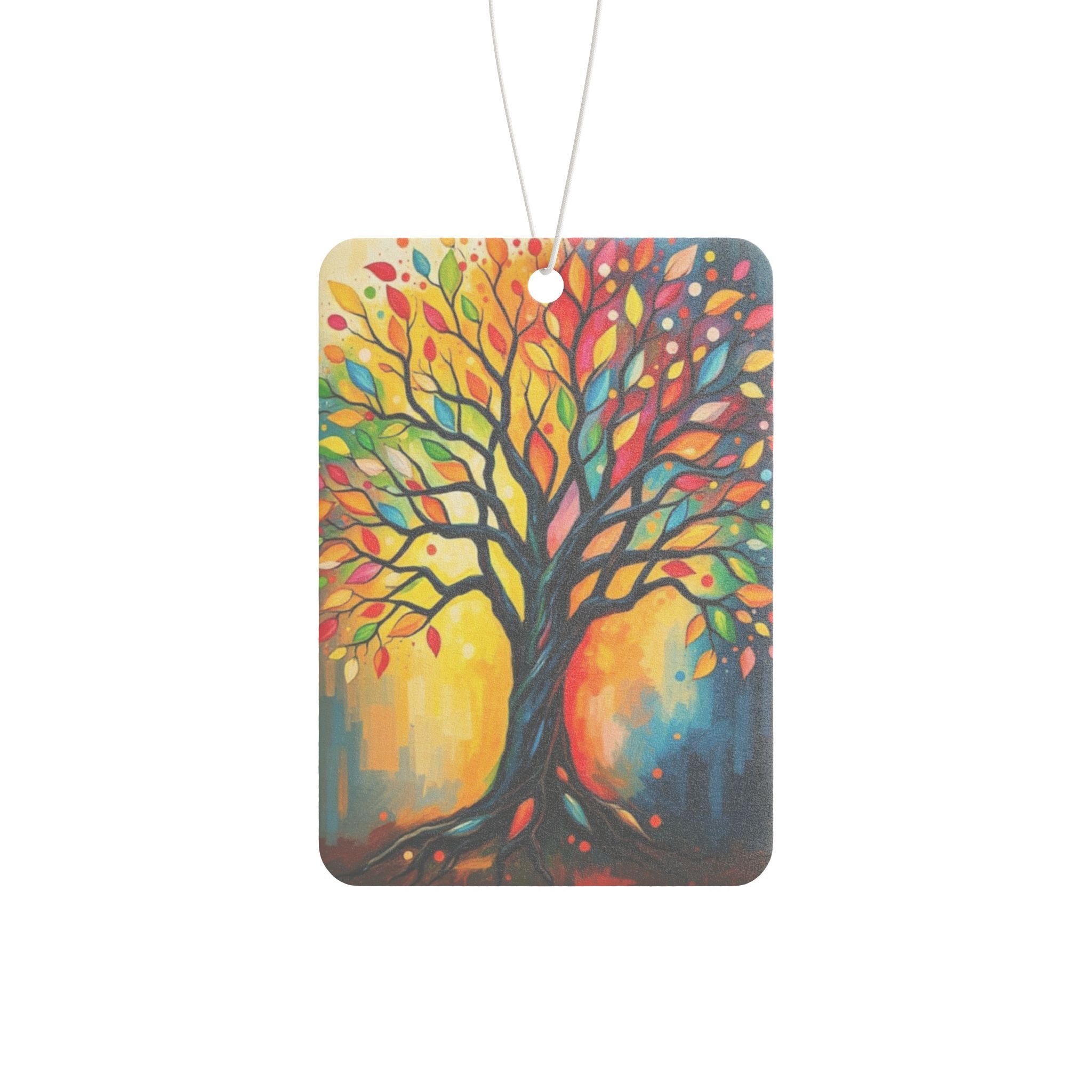 Vibrant Colors in the Tree - Car Air Freshener - Eclectic and Aromatic