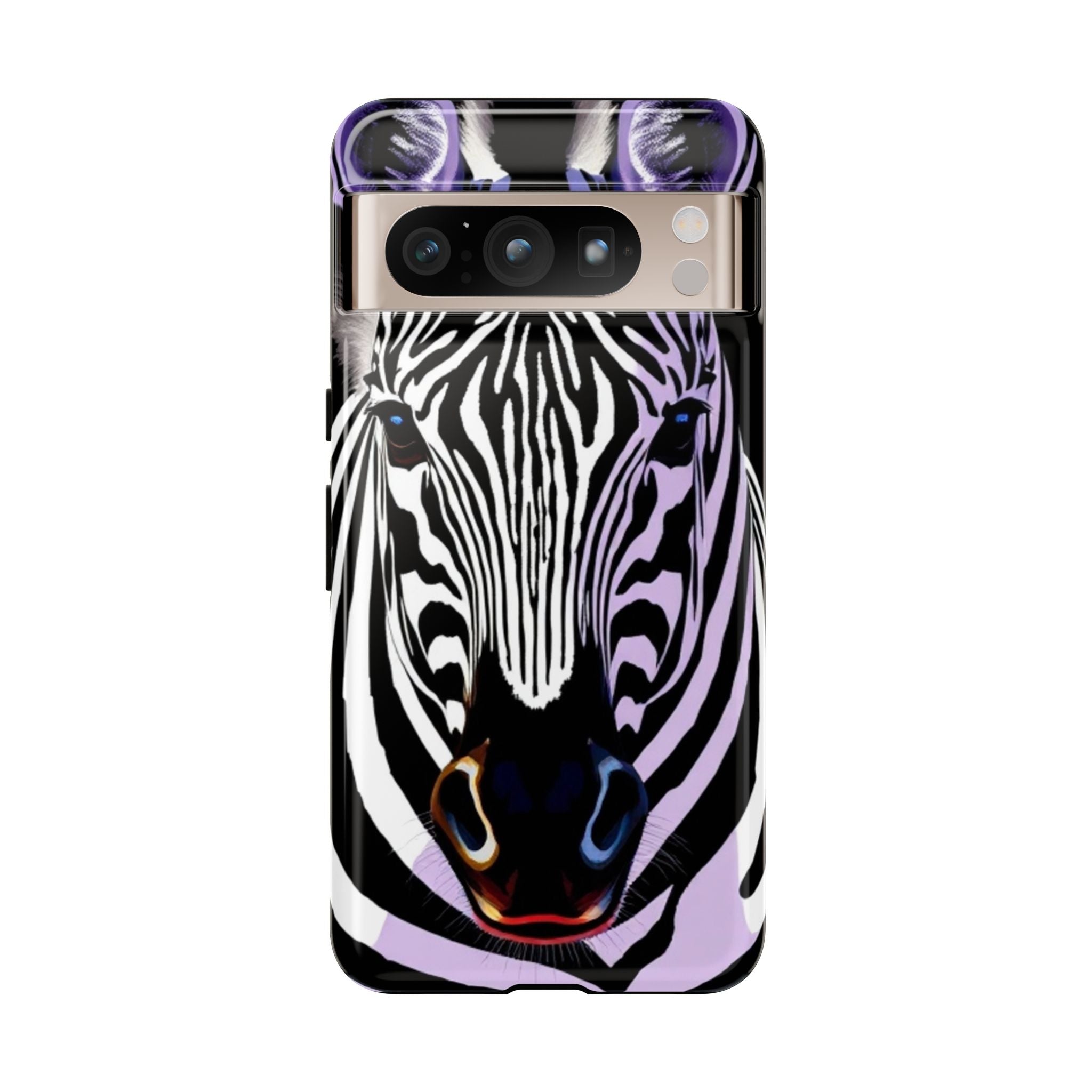 Android OR iPhone Compatible Cases - Zebra Design - Unique Tough Cases