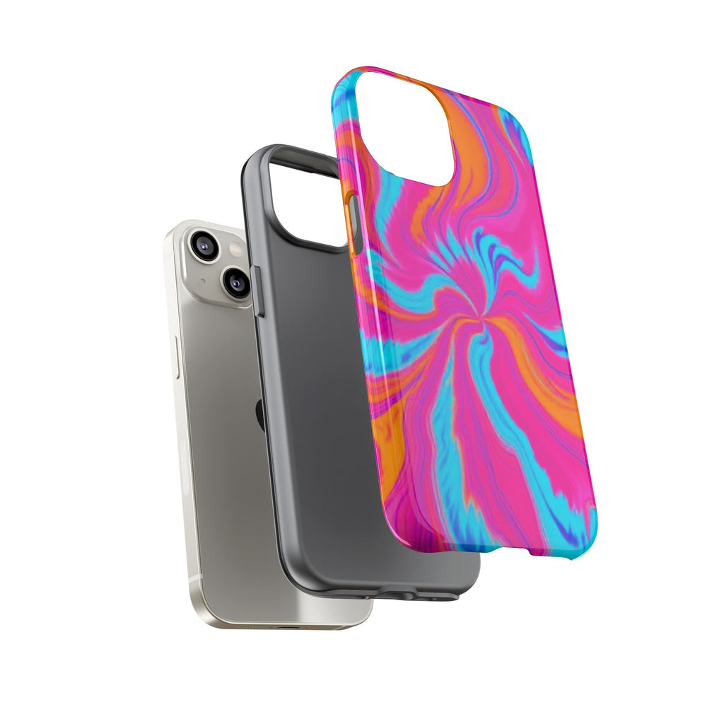 Psychedelic Swirl Tough Phone Case for iPhone
