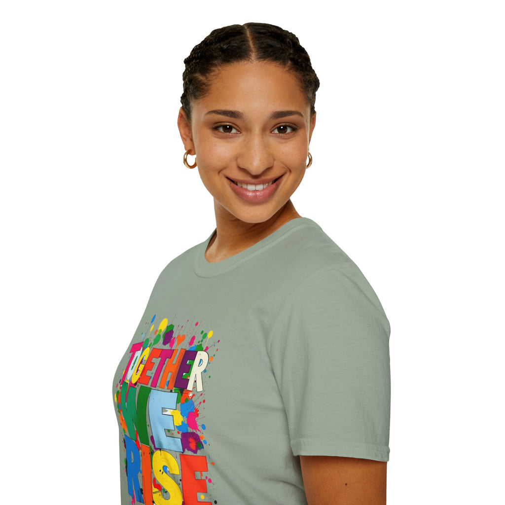 Together We Rise Unisex Softstyle T-Shirt