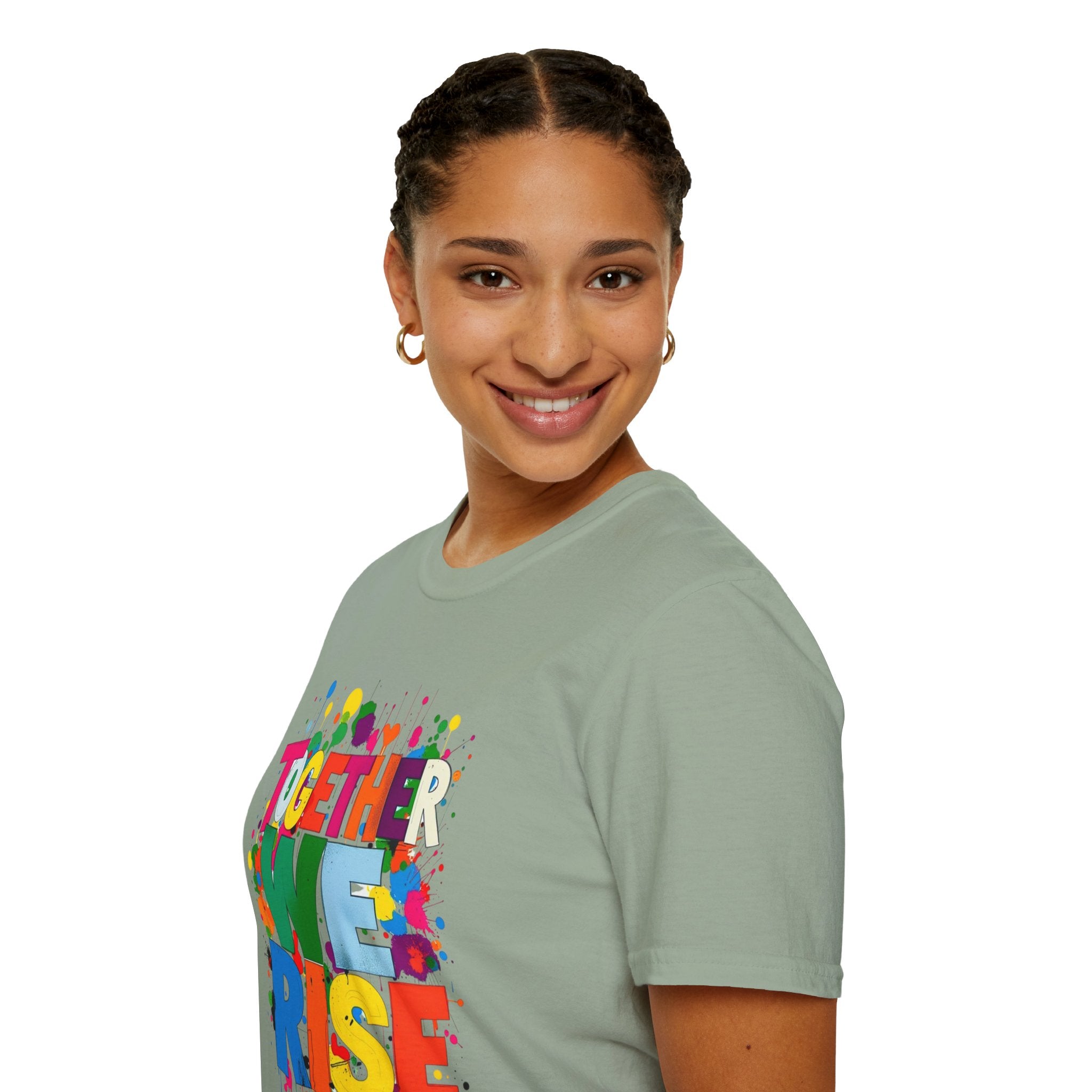 Together We Rise Unisex Softstyle T-Shirt
