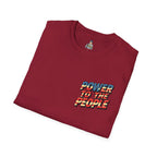 Power to the People Unisex Softstyle T-Shirt Classic Protest Tee