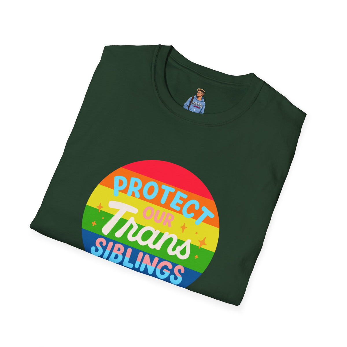 Protect Our Trans Siblings Pride Tree Las Vegas T-Shirt