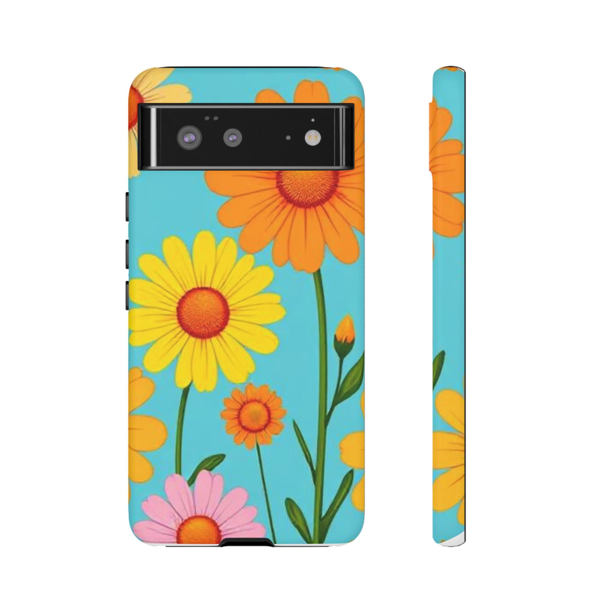 Floral Daisy Tough Case for Android