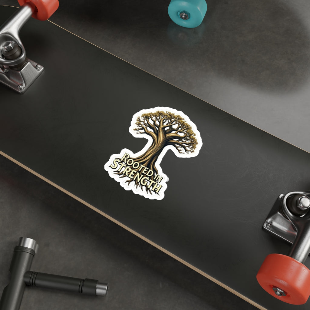 Die-Cut Stickers -  Rooted in Strength Baobab Tree