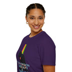 Unisex Softstyle T-Shirt - LGBTQ+ Empowerment T-Shirt: Conversion Therapy is Torture & We All Belong