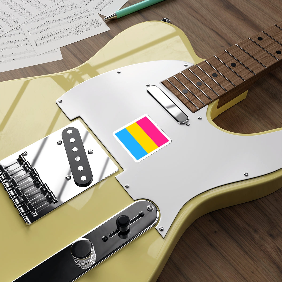 Die-Cut Stickers - Pansexual Pride