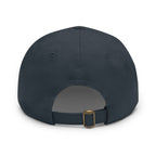 Stylish Dad Hat with FDT Leather Patch - Casual Sun Protection for Dads