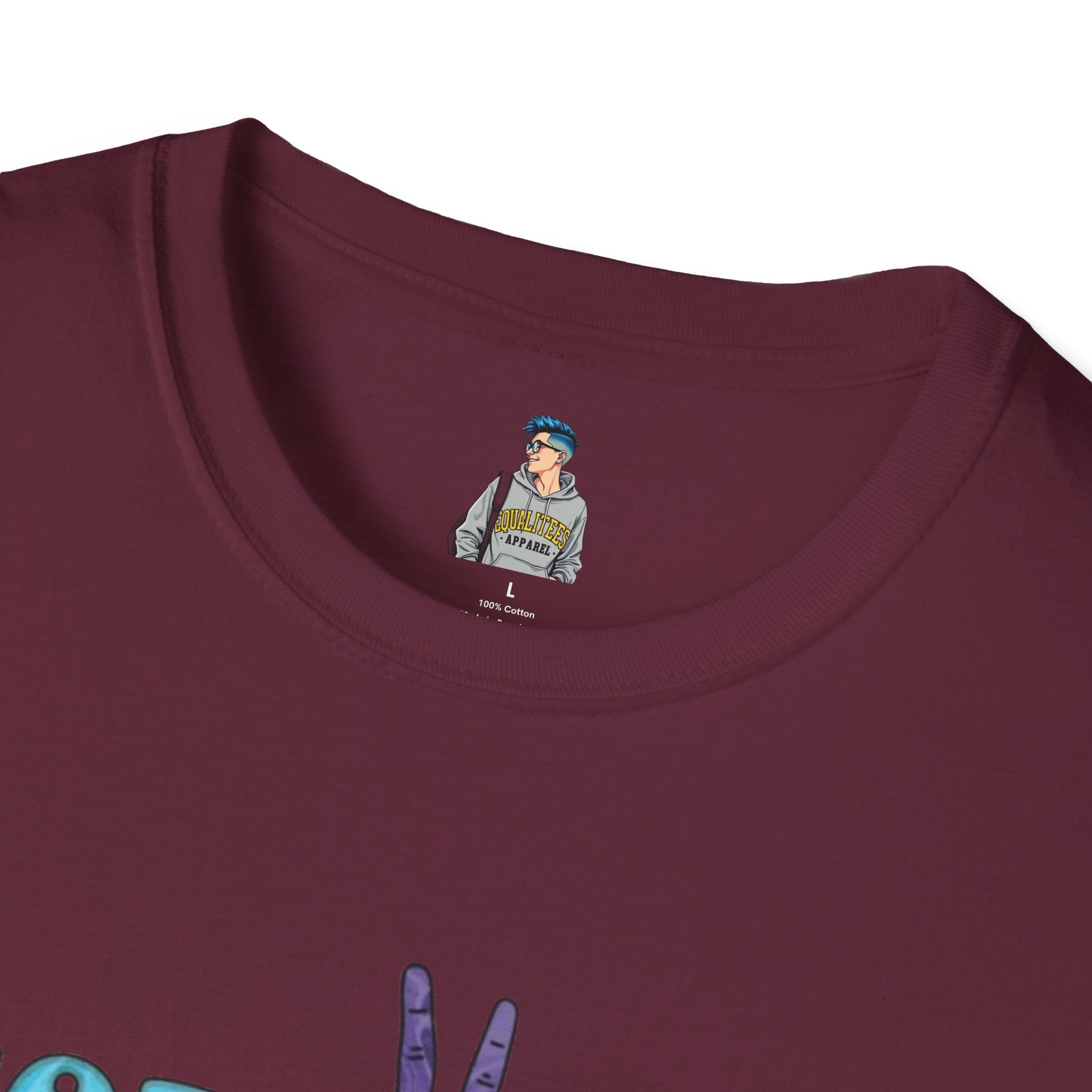 More Love Less Hate Unisex Softstyle T-Shirt