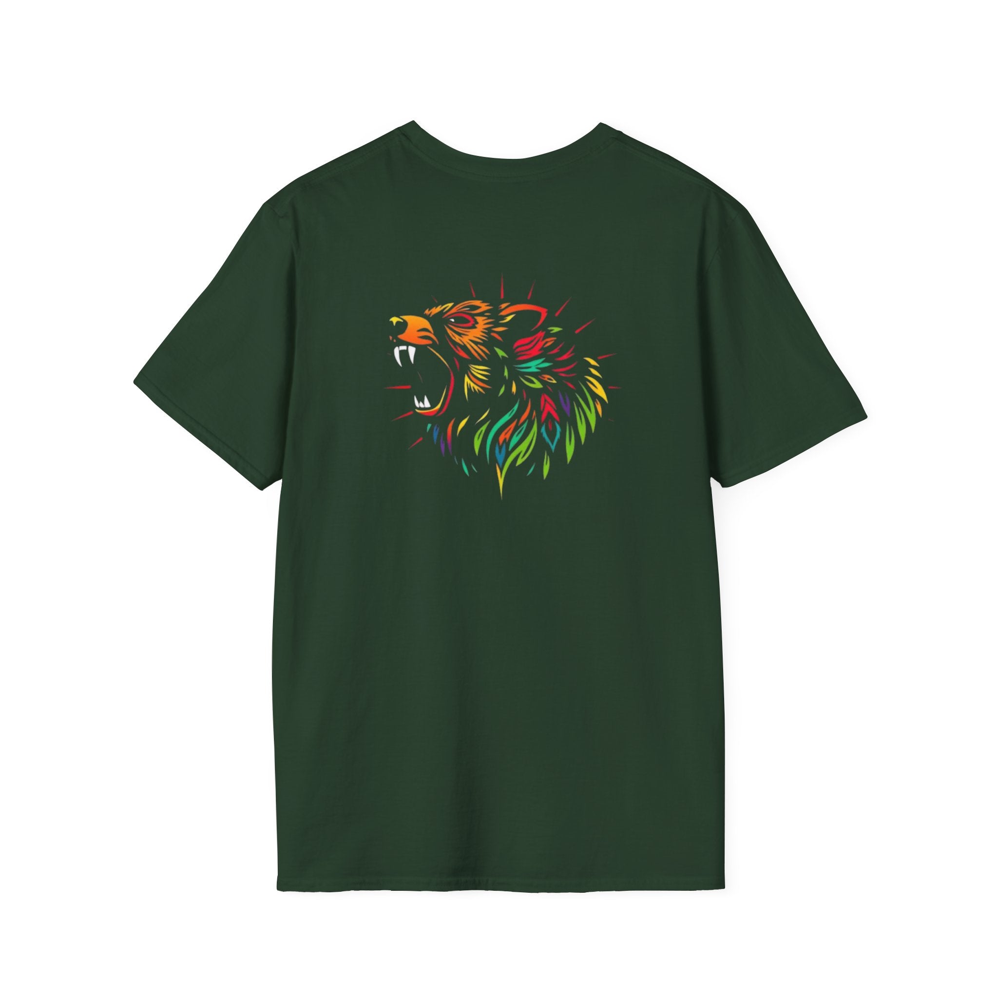 Native Bear Pride Unisex Softstyle T-shirt