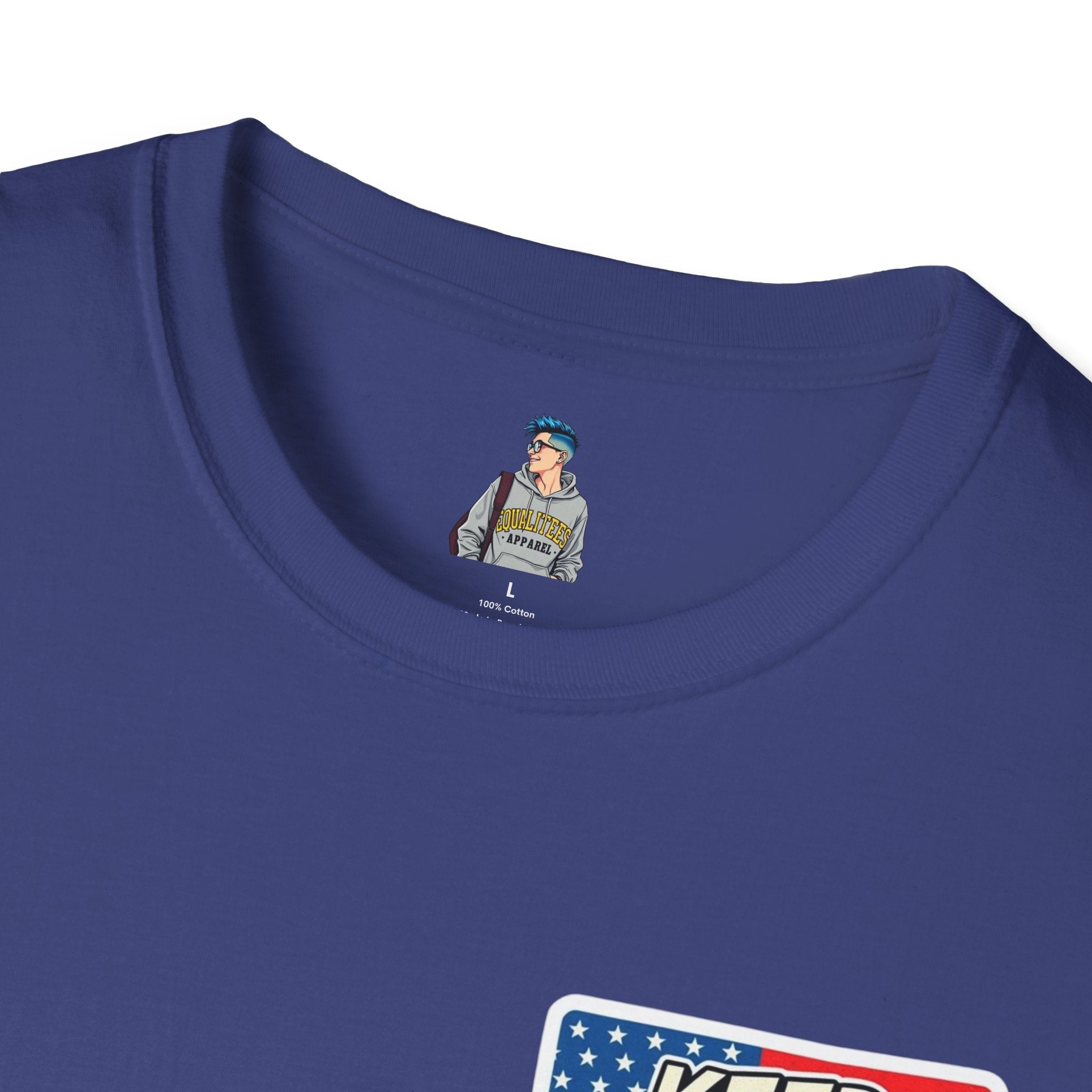 Keep Immigrants Deport Fascists Unisex Softstyle T-Shirt
