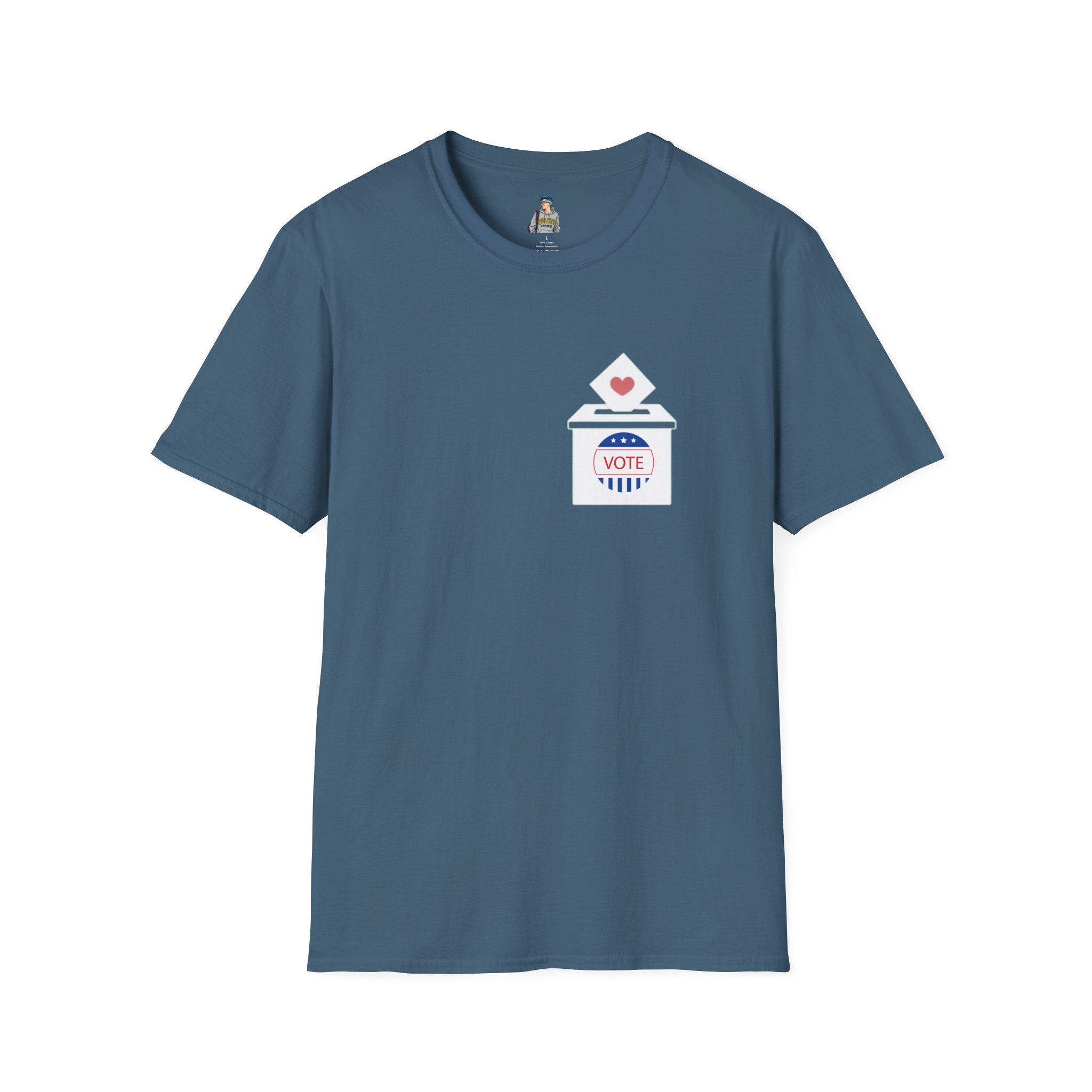 Vote with Your Heart Unisex Softstyle T-Shirt