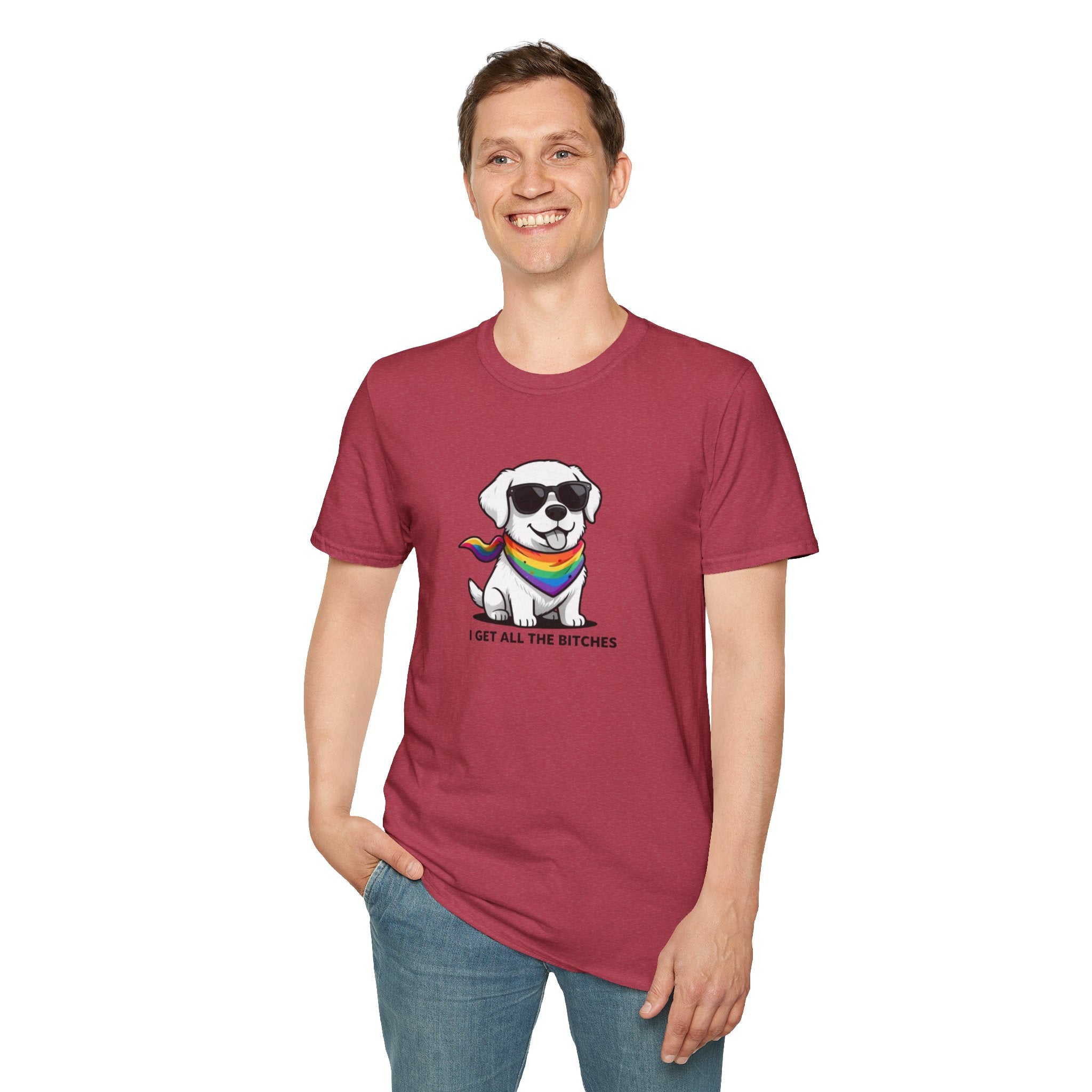Cute Puppy Pride T‑Shirt