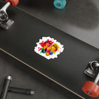 Die-Cut Stickers - Rainbow Feet