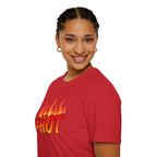 #HOT T-Shirt – Trendy Hashtag Fire Design