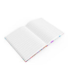 Colorful Heart Confetti Hard Backed Journal - Perfect for Gifts, Journaling, and Celebrations