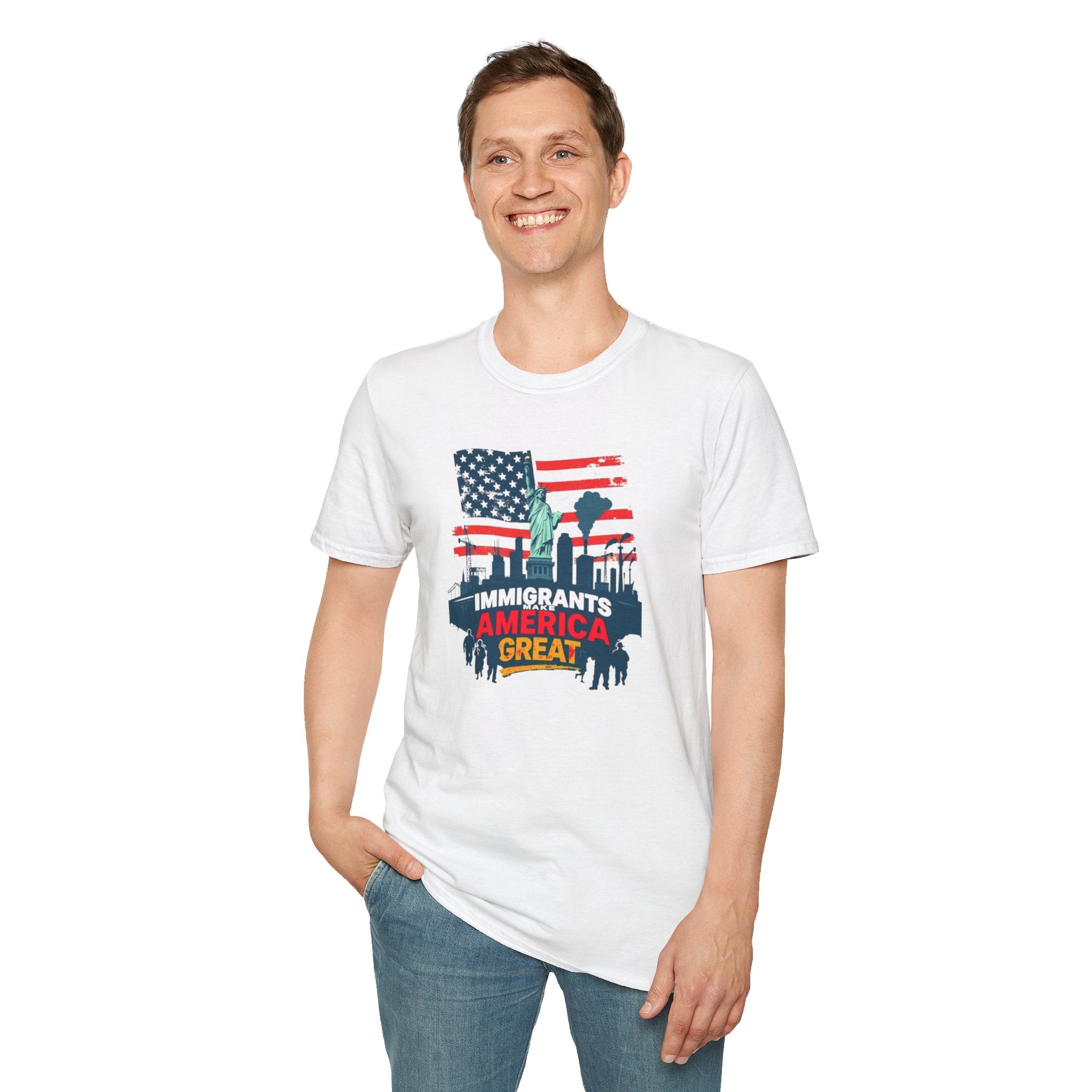 Immigrants Make America Great t-shirt