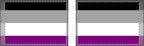 Double Sided Asexual Pride Flag - Inclusive Decor for Celebrations & Events
