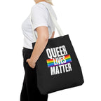 Queer Lives Matter Tote Bag