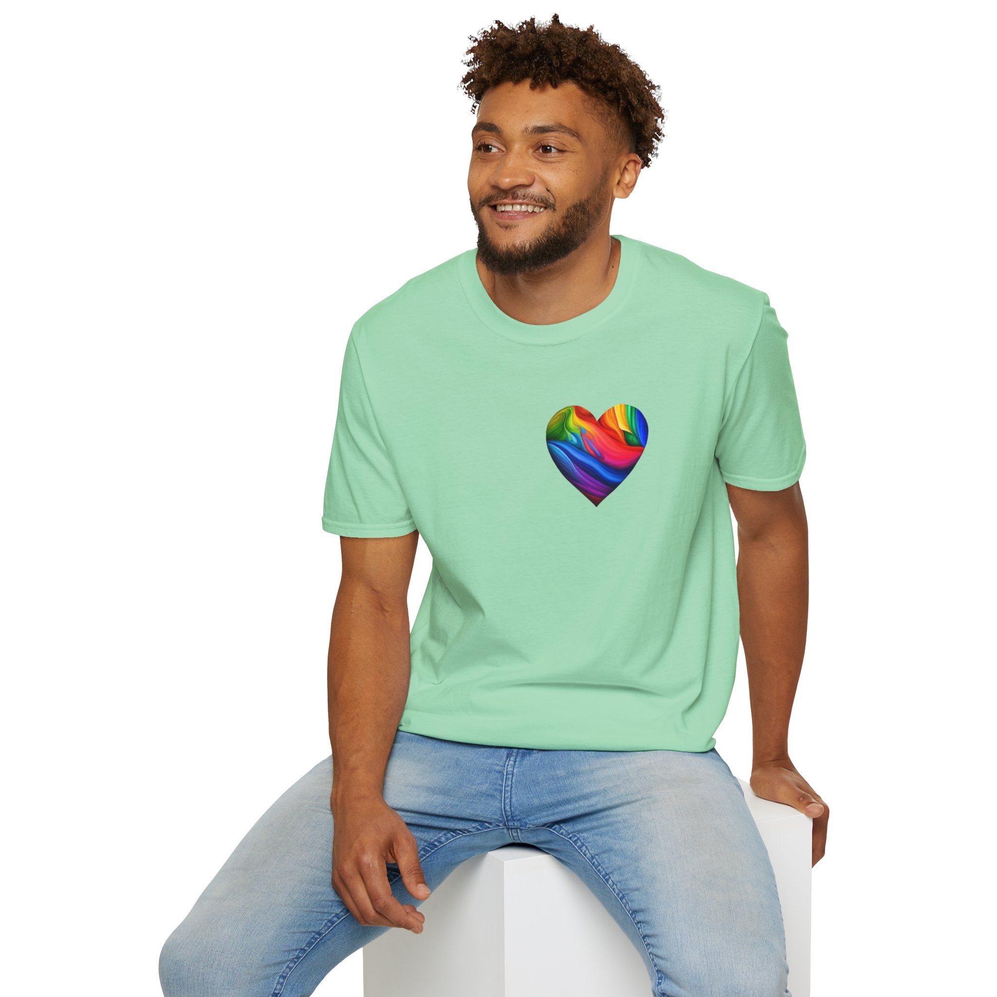 Pride Heart Design T-shirt