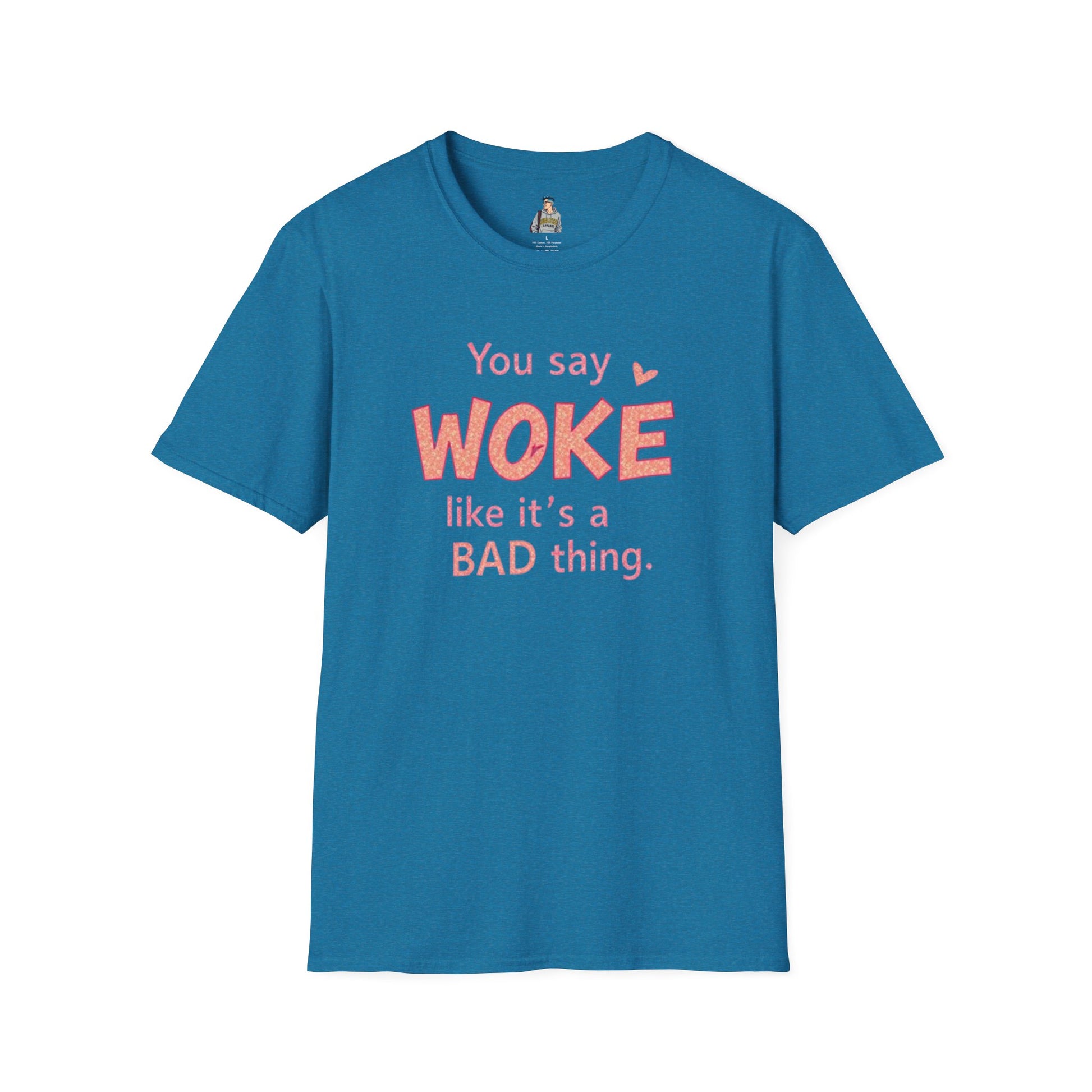 Woke is Empathy Unisex Softstyle T-Shirt - Bold Statement Tee for Everyday Activists