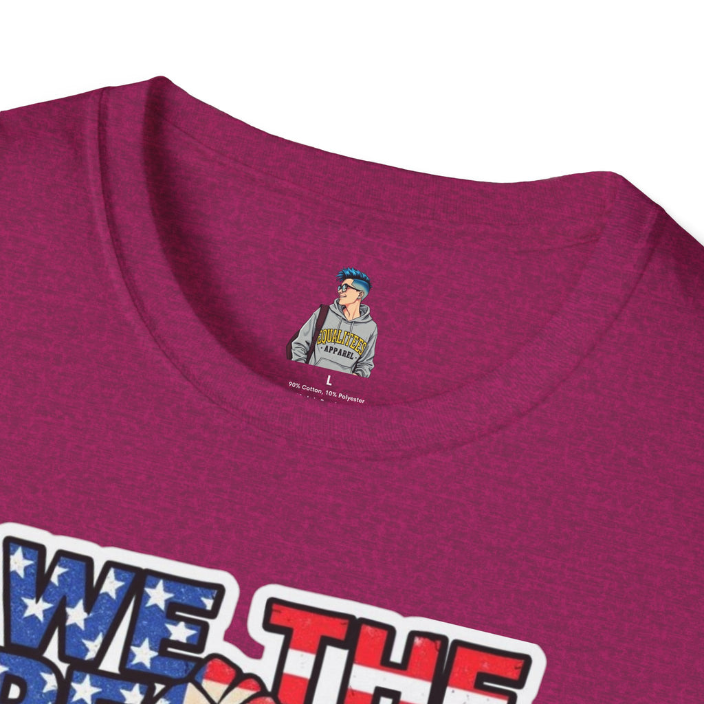 We the People #Resist Unisex Softstyle T-Shirt - Patriotic Statement Tee for Activists