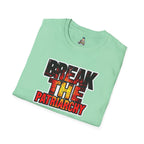 Break the Patriarchy Unisex Softstyle T-Shirt - Empowerment Wear for Social Change