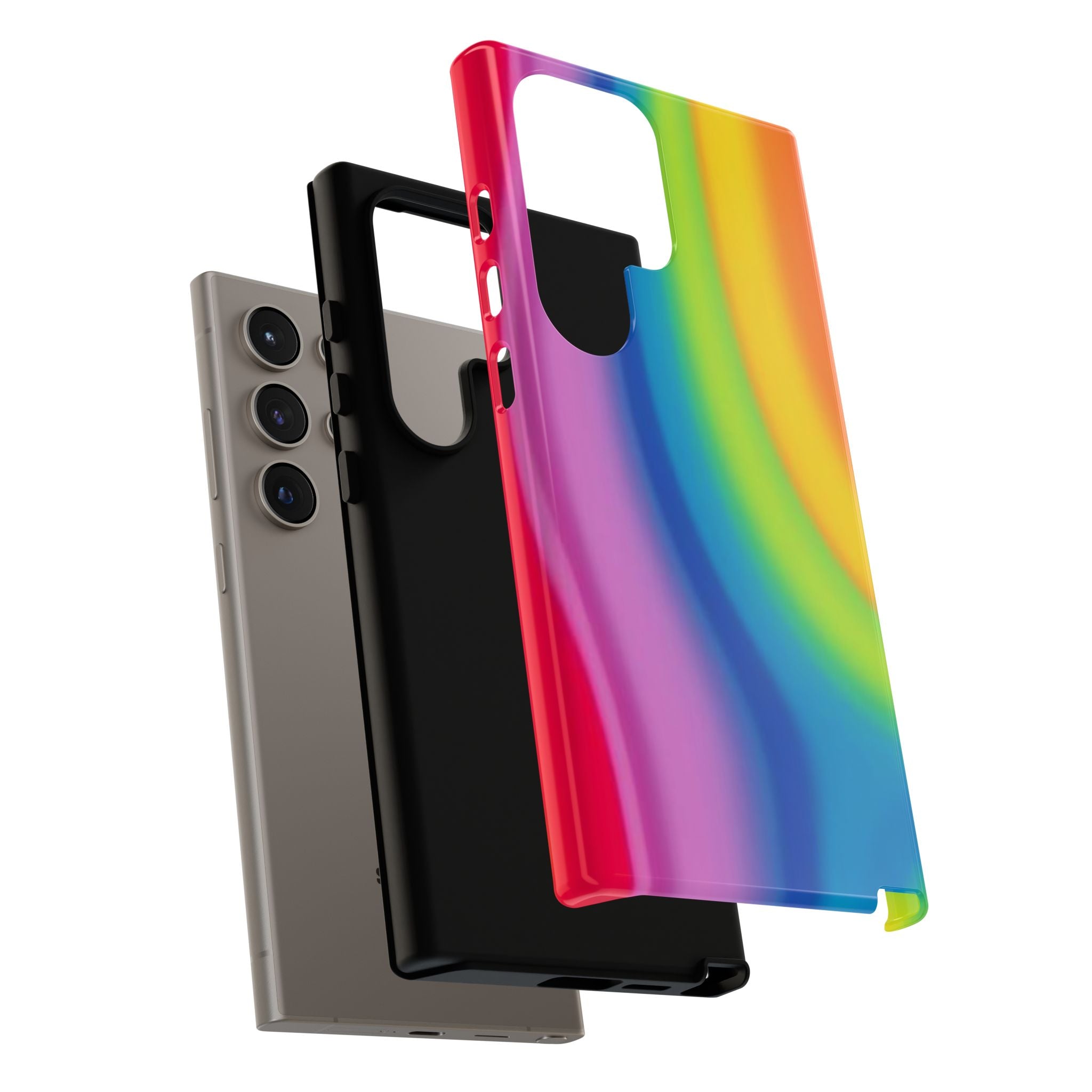 Rainbow Swirl Tough Case for Android