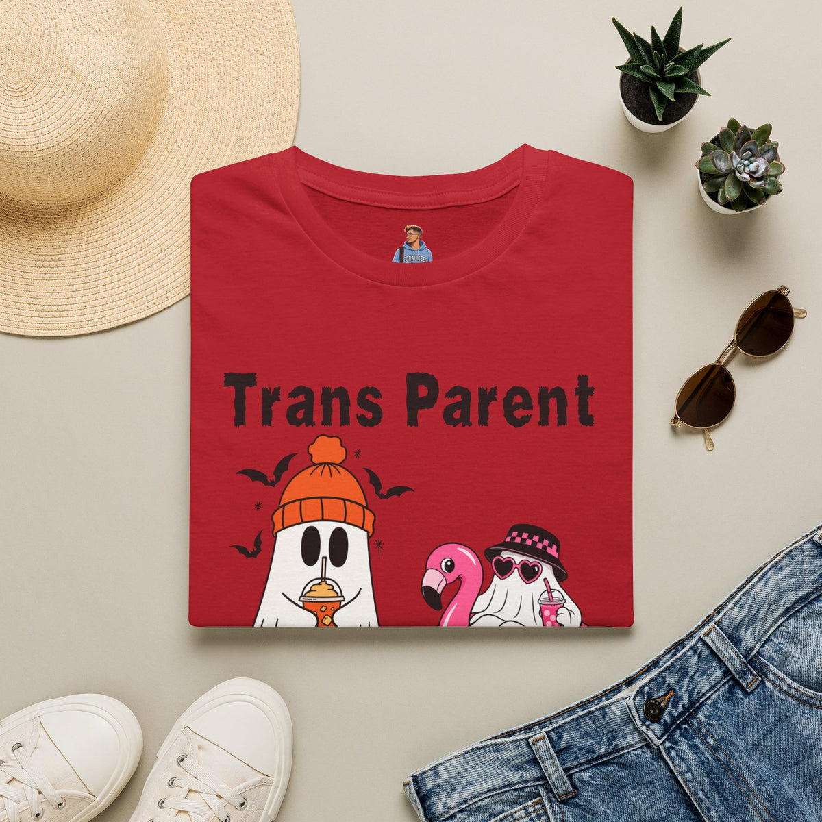 Trans Parent 6 Halloween Pride Tree Las Vegas T-Shirt