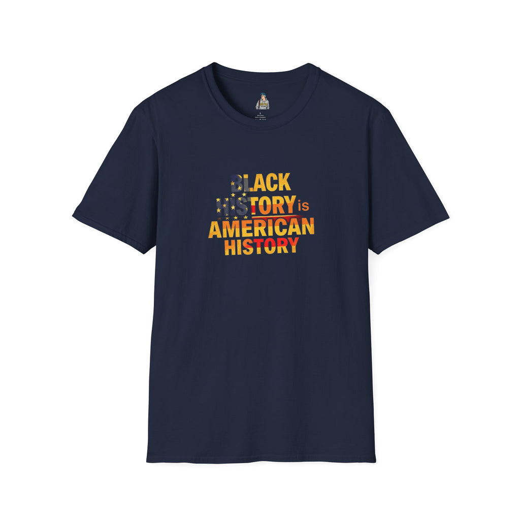 Unisex T-Shirt - 'Black History is American History' Graphic Tee
