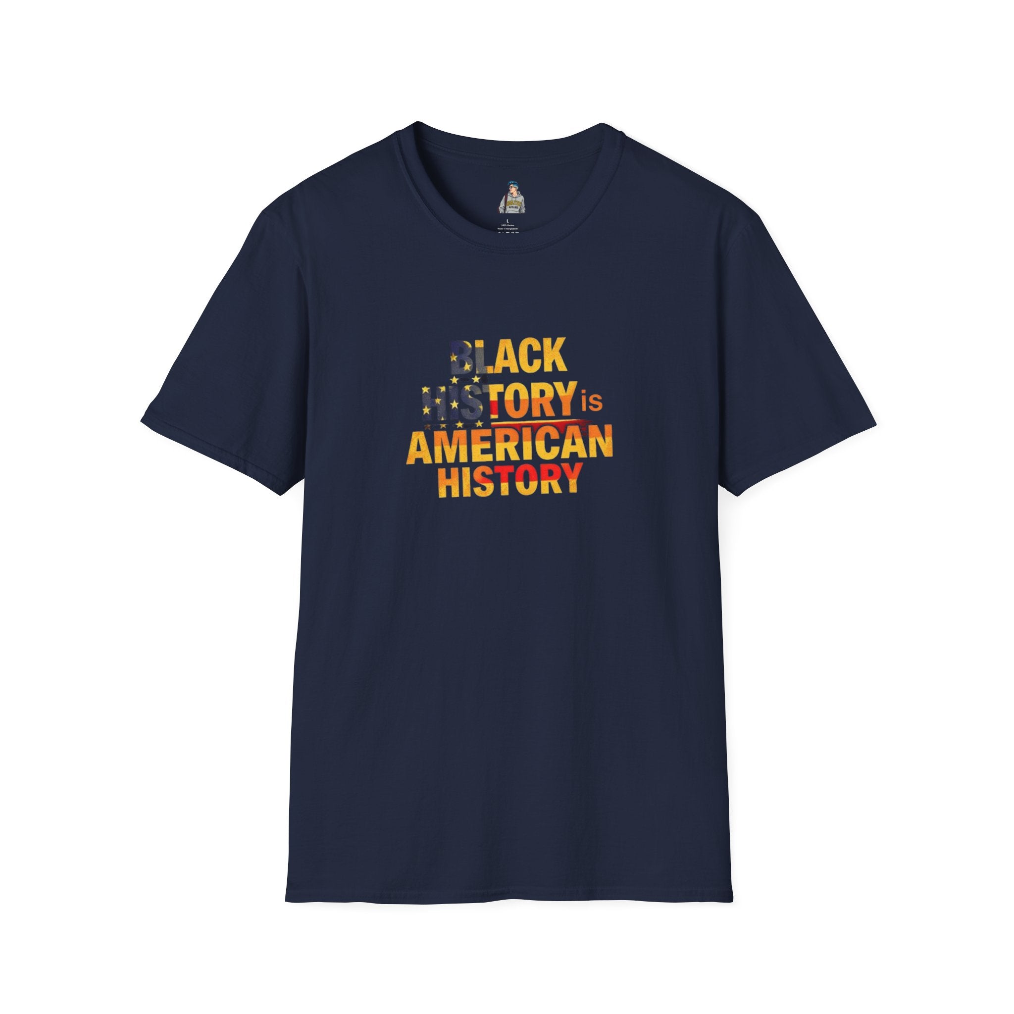 Unisex T-Shirt - 'Black History is American History' Graphic Tee