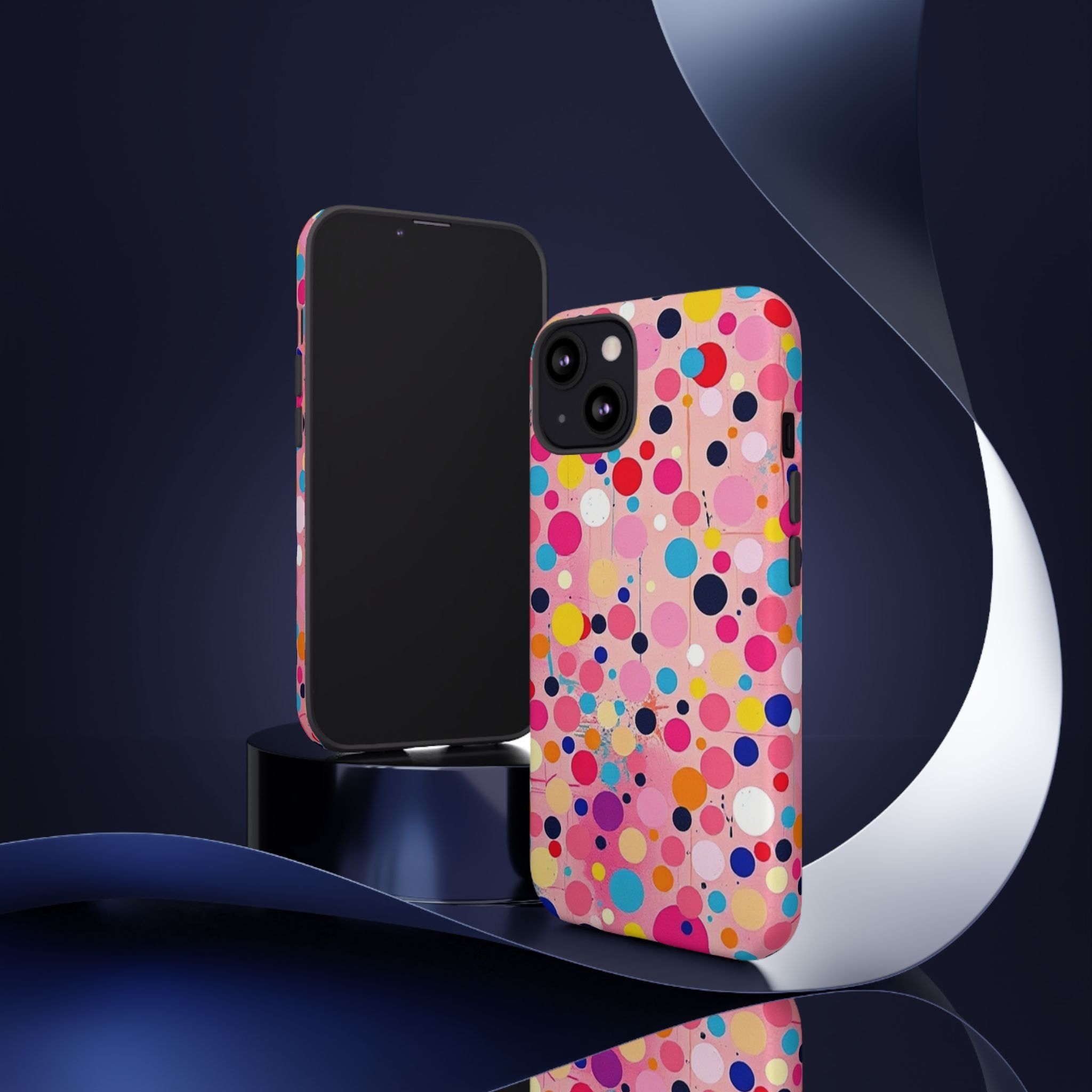 Colorful Dots & Spots Tough Cases For Android & iPhone