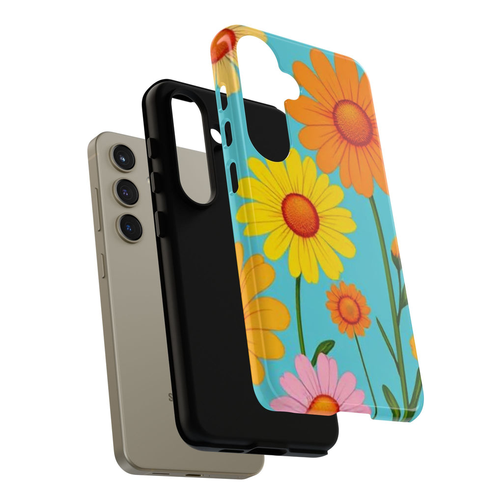 Floral Daisy Tough Case for Android