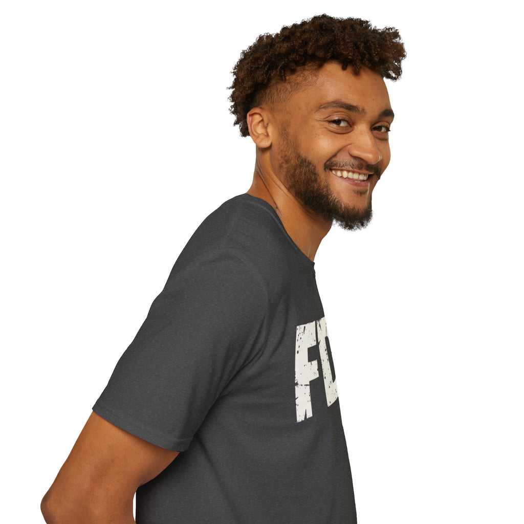 FDT Distressed Graphic T‑Shirt — Bold Statement Tee