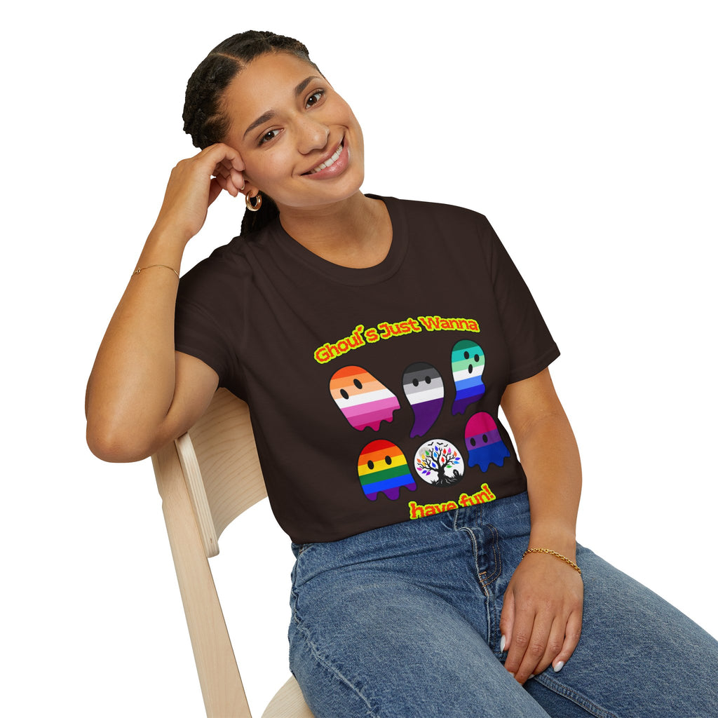 Ghouls Just Wanna Have Fun Pride Tree Las Vegas T-Shirt