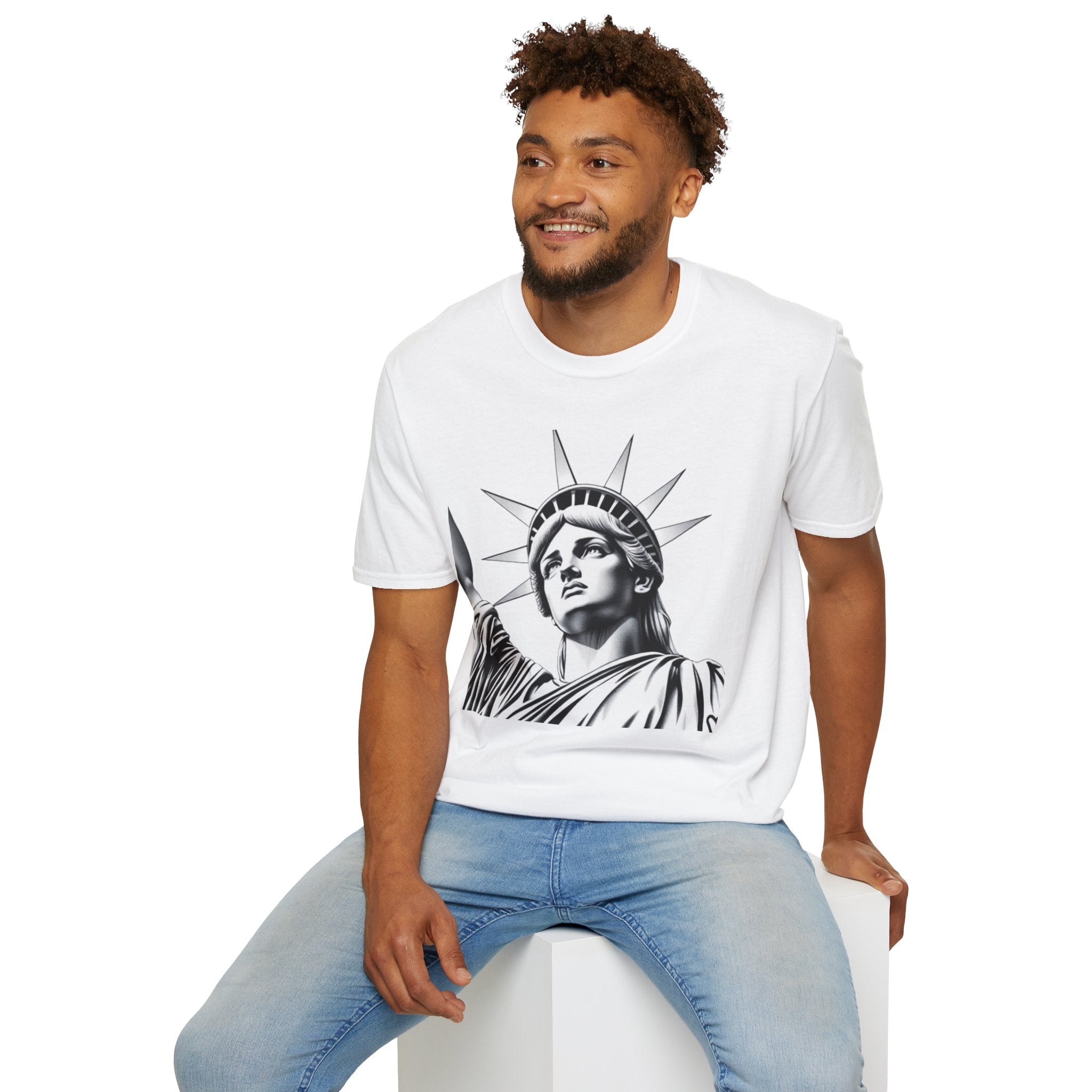 Statue of Liberty Unisex Softstyle T-Shirt