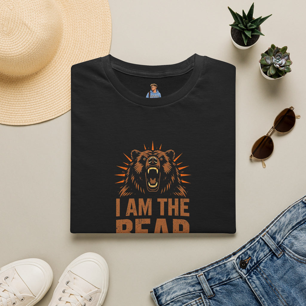 I Am The Bear, Strong Men Respect Women Unisex Softstyle T-Shirt