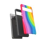 Rainbow Swirl Tough Case for Android