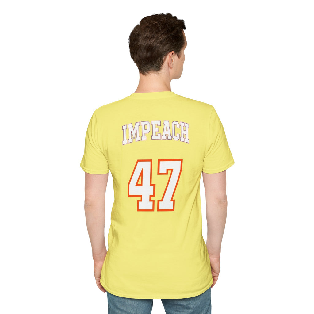 American Patriots Unisex Softstyle T-Shirt - Impeach 47 Graphic Tee