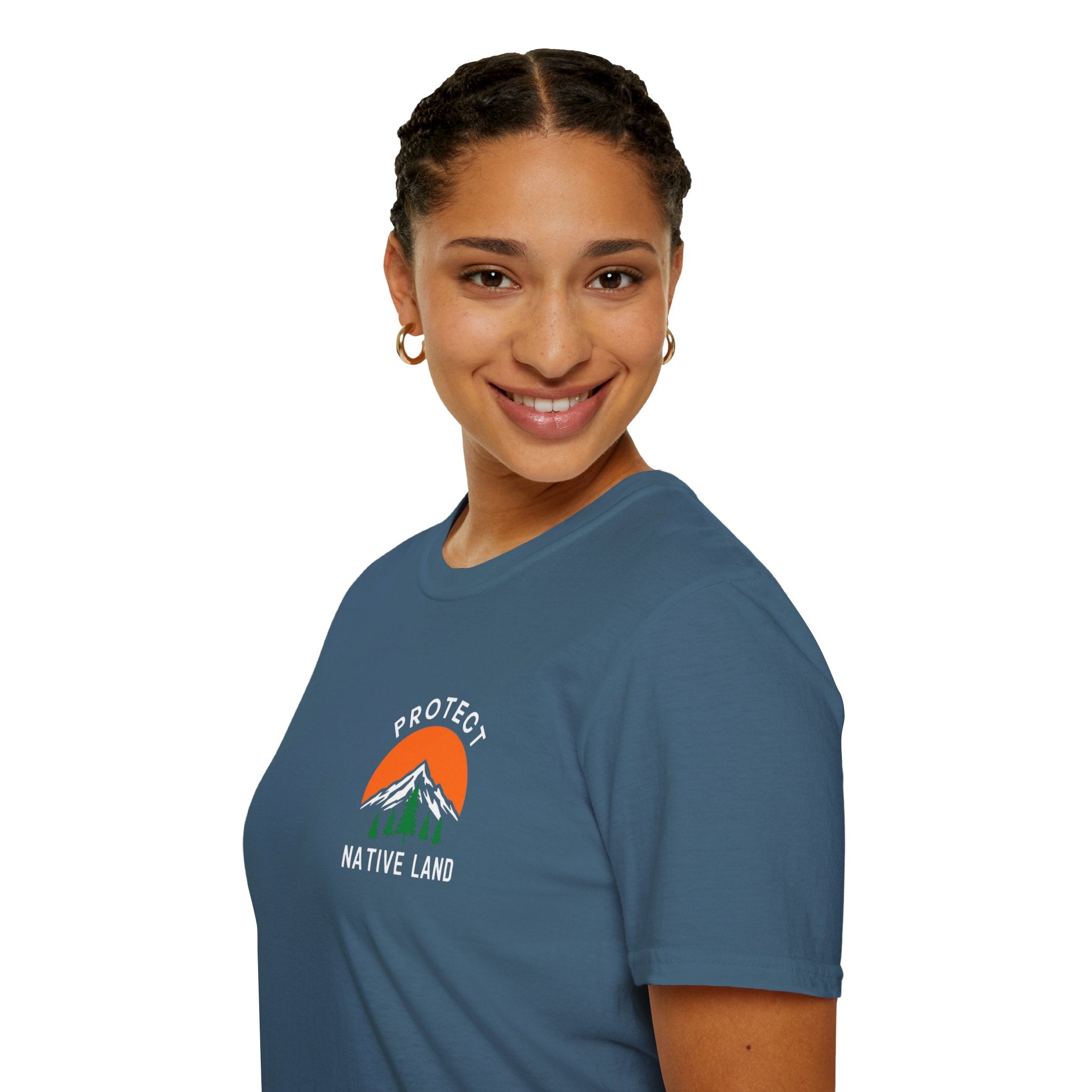 Protect Native Land Softstyle Unisex T-shirt