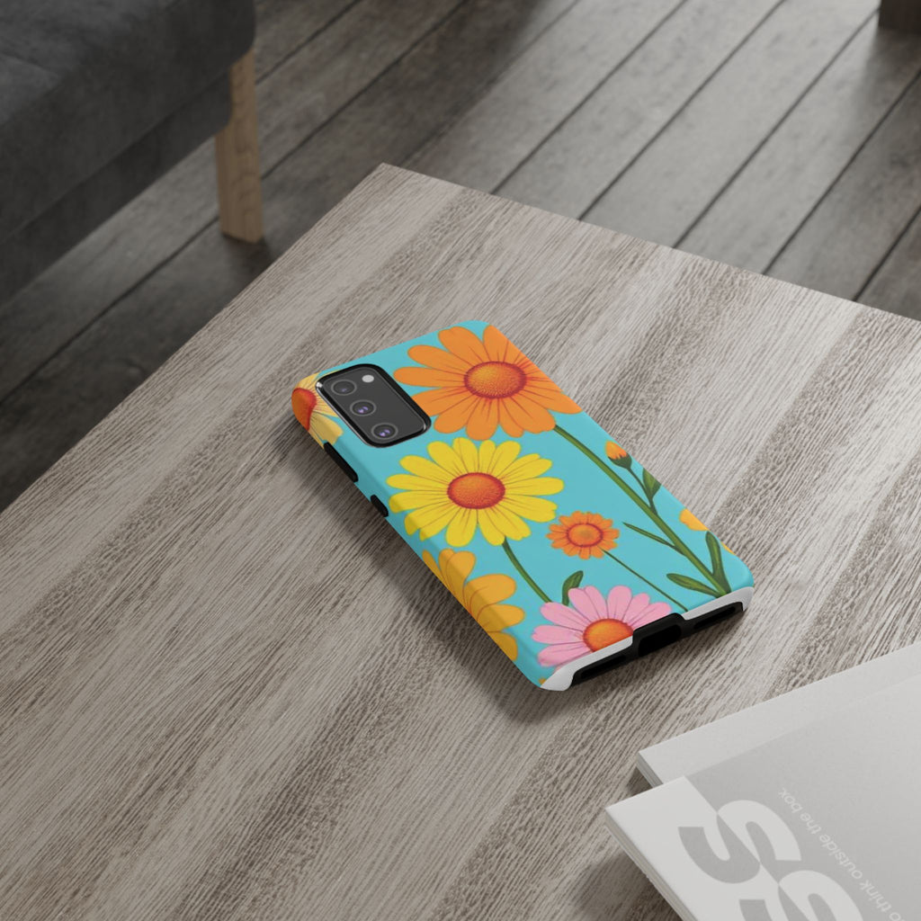 Floral Daisy Tough Case for Android